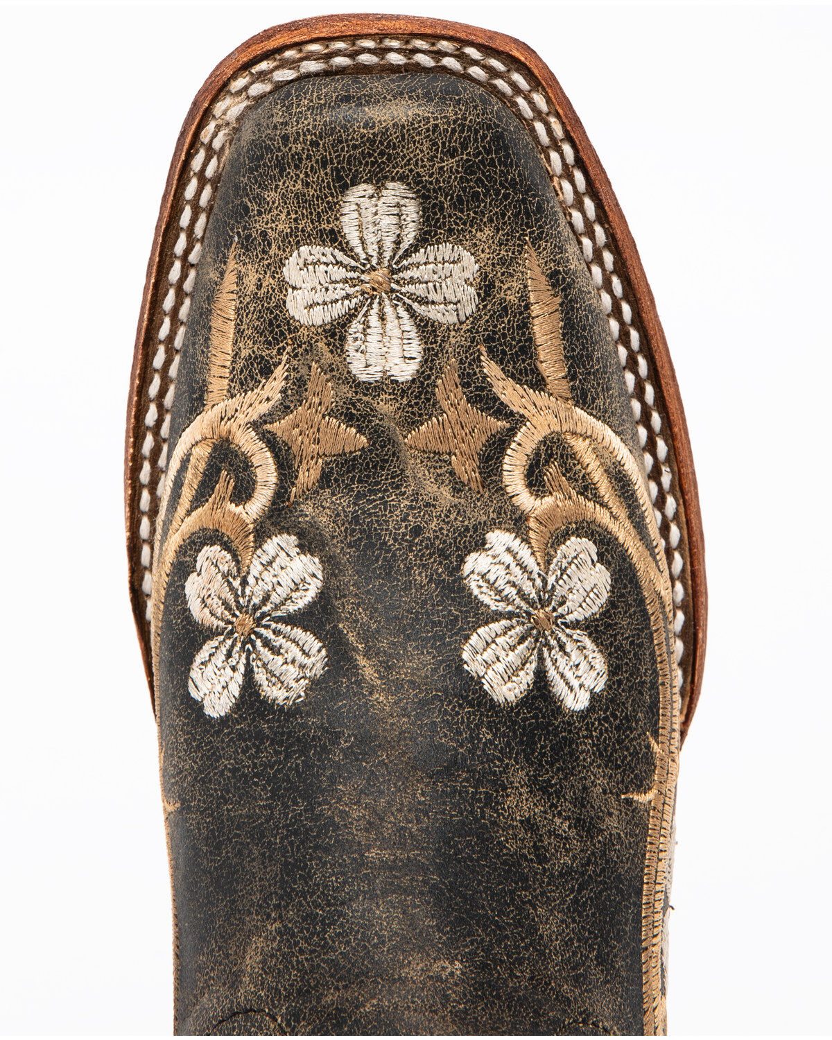 Image #6 - Corral Women's Honey Cowhide Western Boots, , hi-res