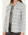 Image #3 - Ariat Women's Rebar Flannel DuraStretch Long Sleeve Button-Down Work Shirt, White, hi-res