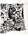 Image #3 - Carstens Home Wrangler Cow Print Blanket, Black, hi-res