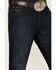 Image #2 - Kimes Ranch Men's Roger Dark Wash Stretch Slim Bootcut Jeans, Blue, hi-res