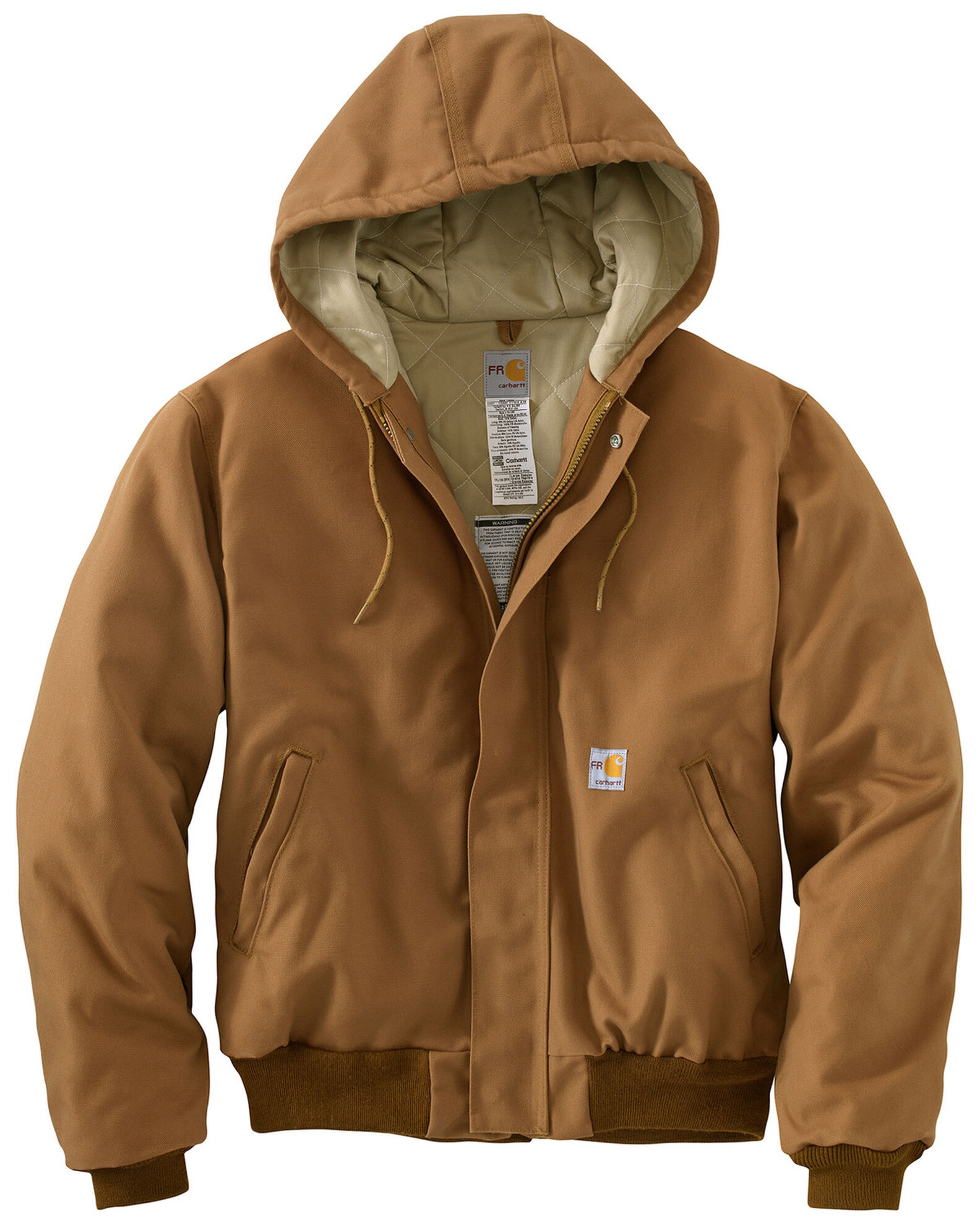 Carhartt Men s FR Duck Active Hooded Jacket Big Tall Boot Barn