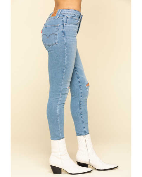 Levi’s Women's 721 High Rise Skinny Jeans, Blue, hi-res
