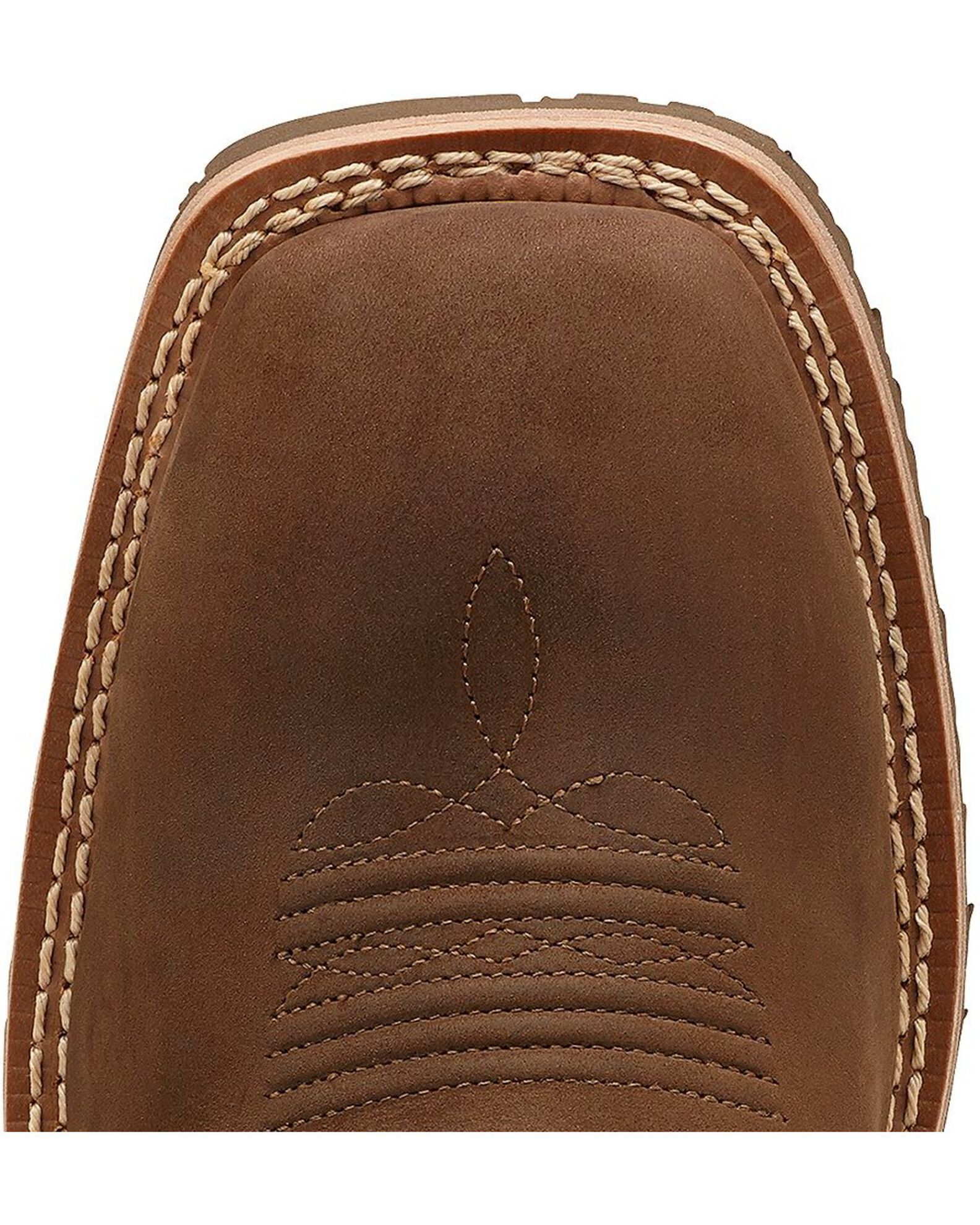 Ariat Hybrid Rancher Waterproof Pull On Work Boots Square Toe Boot Barn