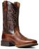 Ariat Men's Sport Herdsman Western Performance Boot - Square Toe , Brown, hi-res