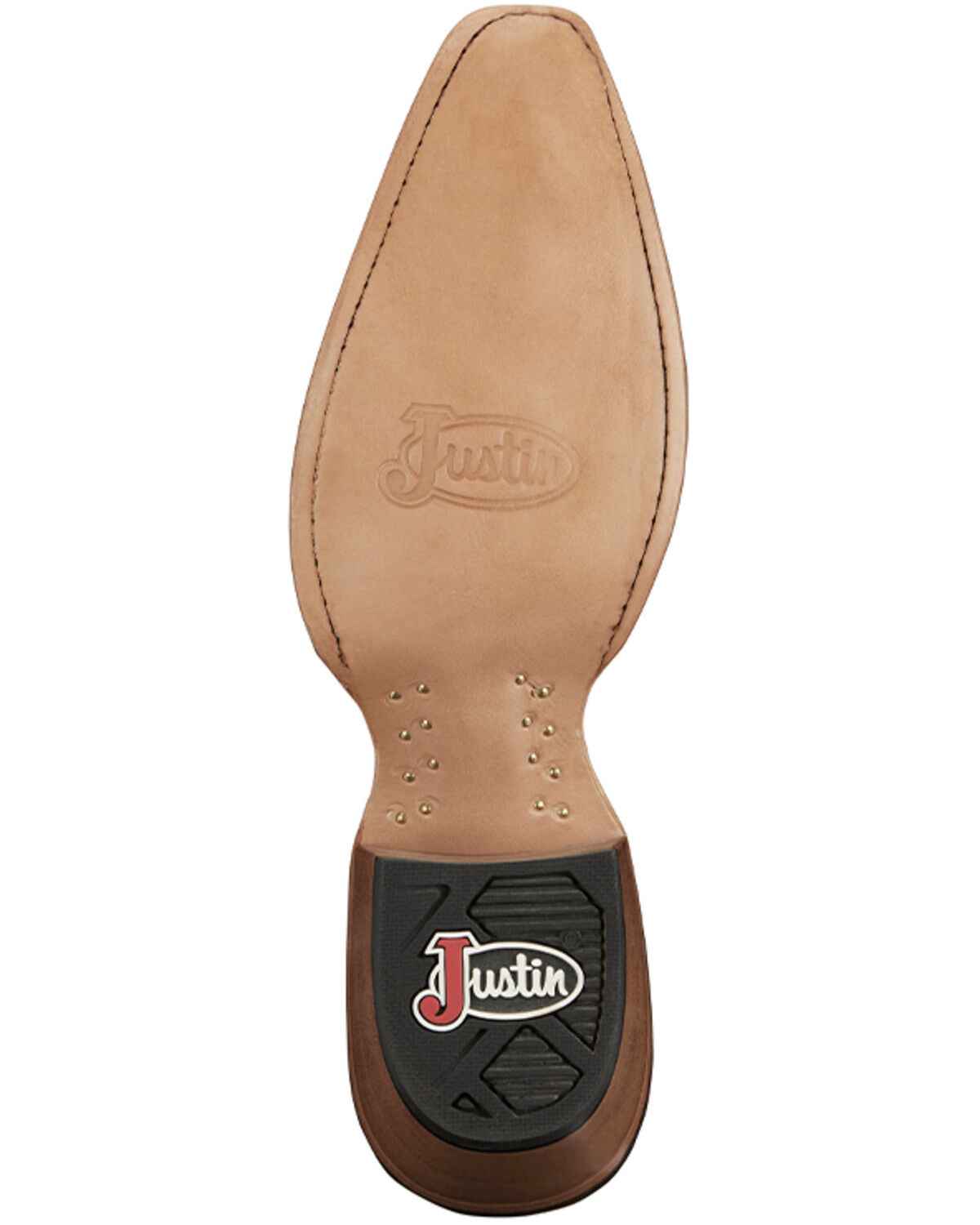 Image #7 - Justin Women's Josephine Western Boots - Snip Toe, Brown, hi-res