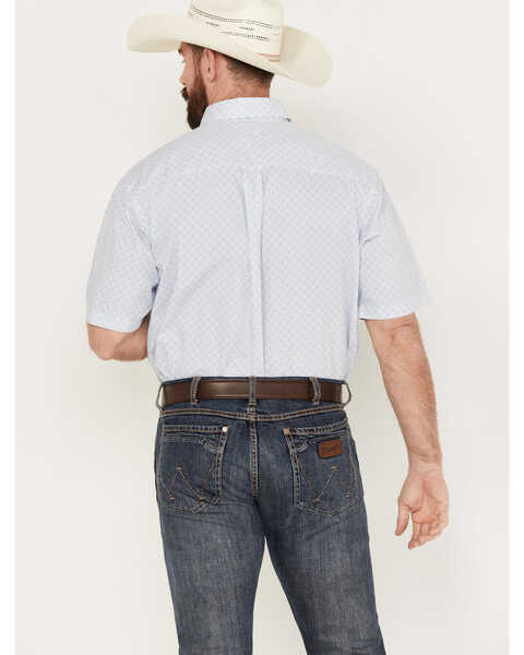 Image #4 - George Strait by Wrangler Men's Button-Down Western Shirt, Blue, hi-res
