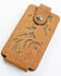 Cody James Men's Cell Phone Leather Wallet, Brown, hi-res