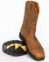 Image #8 - Cody James® Men's Broad Square Composite Toe Western Work Boots, Brown, hi-res