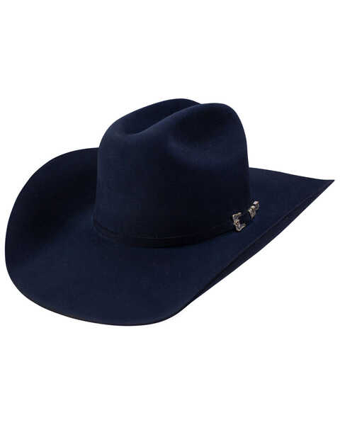Resistol Grand 30X Felt Cowboy Hat , Navy, hi-res