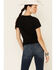 Image #4 - Bandit Women's Two Step Boots Short Sleeve Graphic Tee, Rust Copper, hi-res