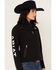 Image #2 - Ariat Women's Softshell Team Jacket, Black, hi-res