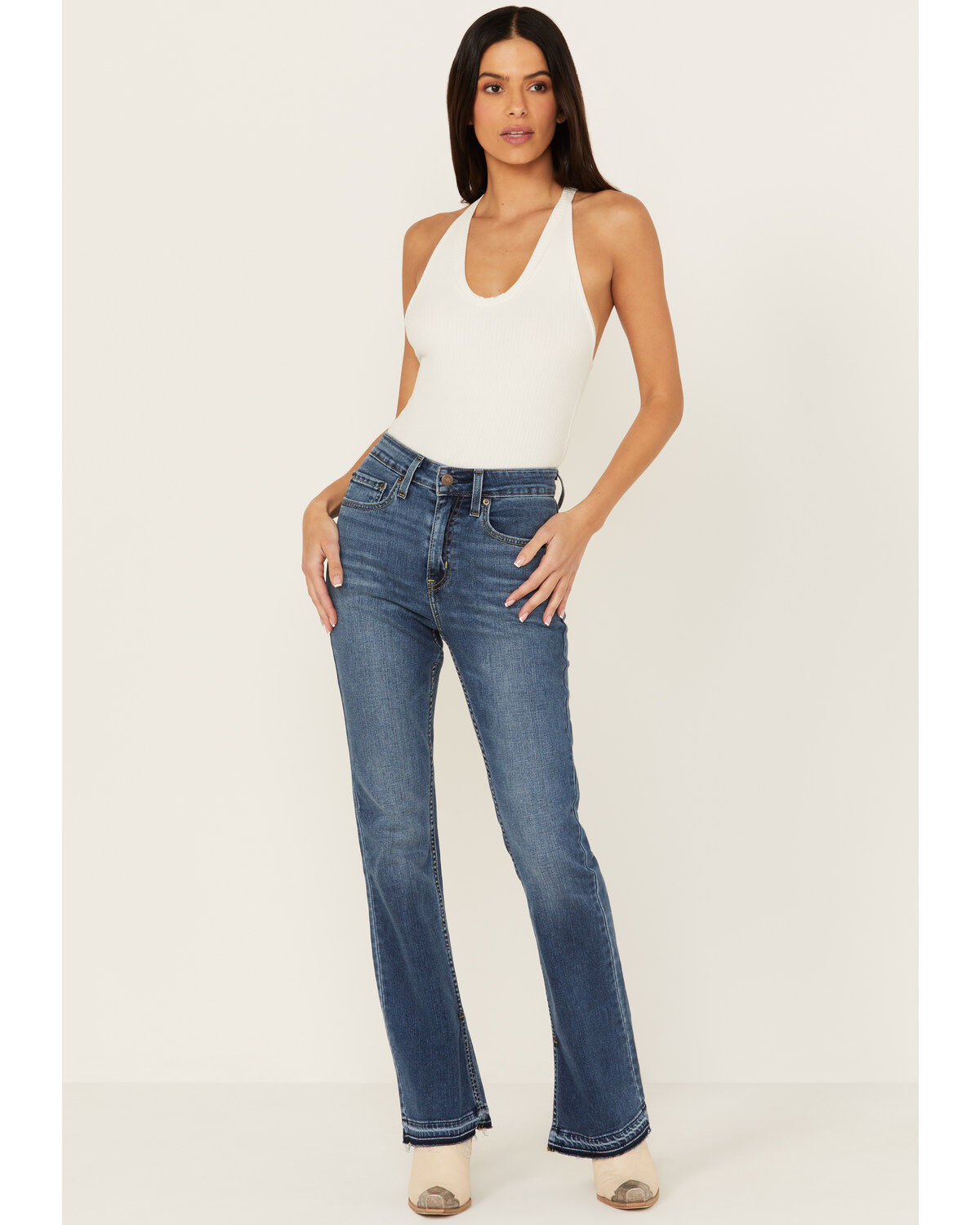 Product Name:  Idyllwind Women's Washed Down High Risin' Corduroy Flare Jeans