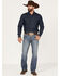 Rock & Roll Denim Men's Pistol Medium Vintage Wash Straight Jeans , Medium Wash, hi-res