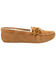 Minnetonka Women's Sheepskin Softsole Moccasins, Tan, hi-res