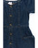 Sugar California Toddler Girls' Denim Cap Sleeve Button-Down Dress, Blue/white, hi-res