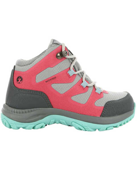 Image #2 - Northside Girls' Hargrove Mid Lace-Up Waterproof Hiking Boots , Grey, hi-res