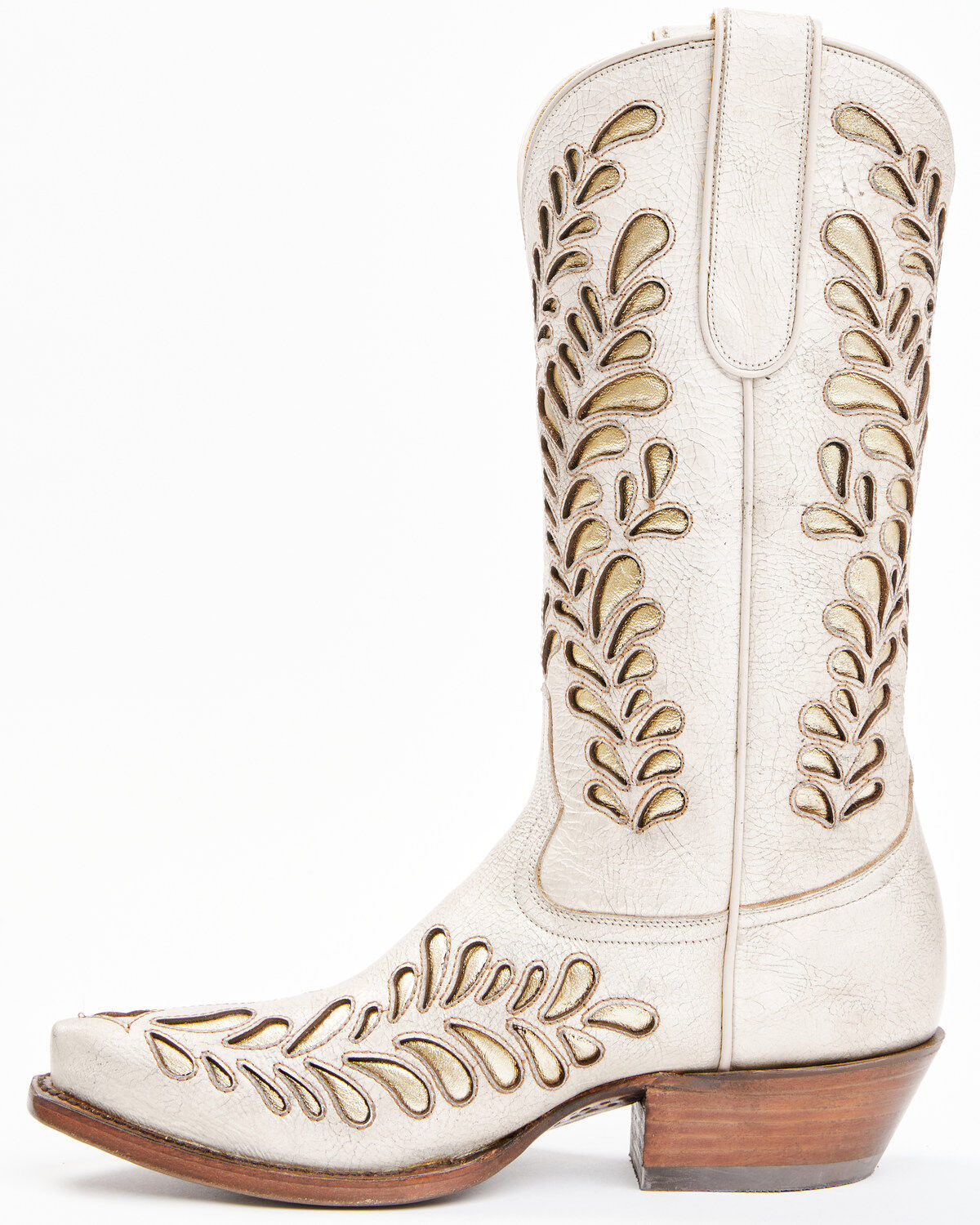 Image #3 - Caborca Silver by Liberty Black Women's Ely Inlay Western Boots - Snip Toe, , hi-res