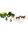 Image #1 - John Deere 10 Piece Farm Toy Set, Green, hi-res