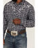 Image #3 - Roper Men's Embroidered Horseshoe Large Plaid Long Sleeve Snap Western Shirt , , hi-res