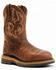 Cody James Men's Disrupter AAA Tyche Crunch Time Waterproof Work Boots - Composite Toe , Red, hi-res