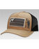 Image #1 - RopeSmart Men's Gray & Tan We Stand Embroidered Monochrome Mesh-Back Ball Cap, Grey, hi-res