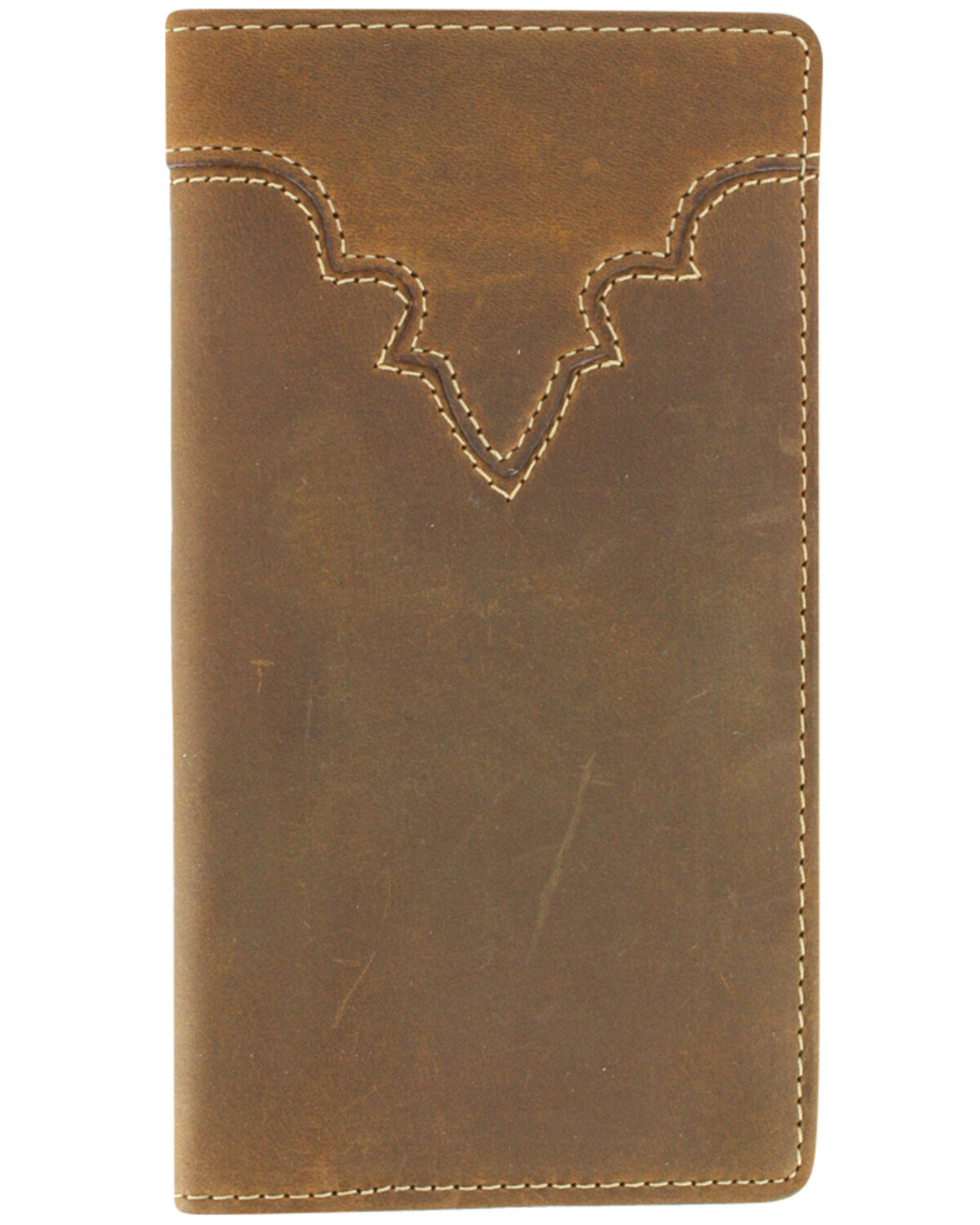 Image #1 - Cody James® Men's Wallet and Checkbook Cover, Brown, hi-res