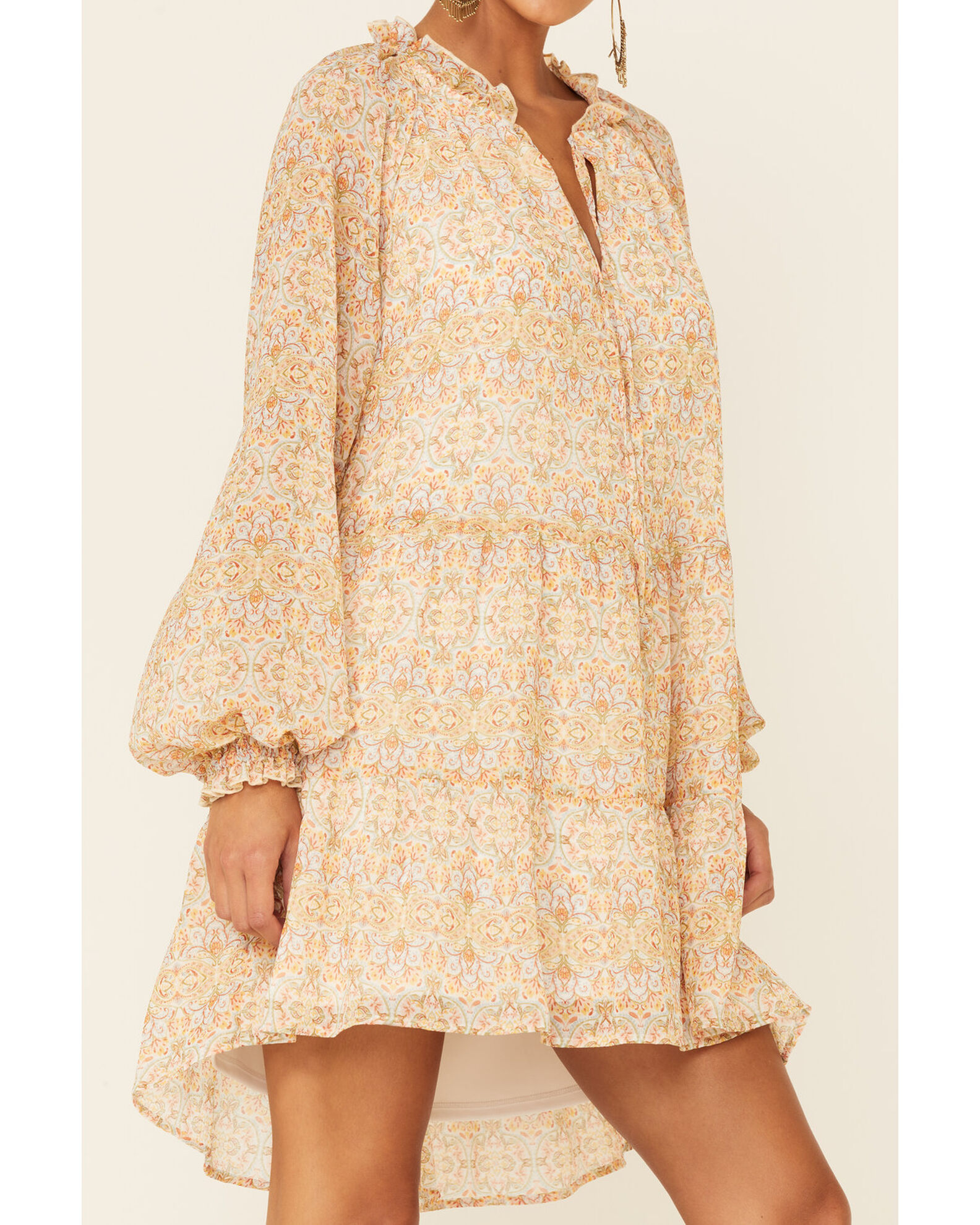 Image #3 - Show Me Your Mumu Paisley Birdie Mini Dress, Multi, hi-res