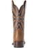 Image #3 - Ariat Women's Odessa Stretchfit Performance Western Boots - Broad Square Toe, Brown, hi-res