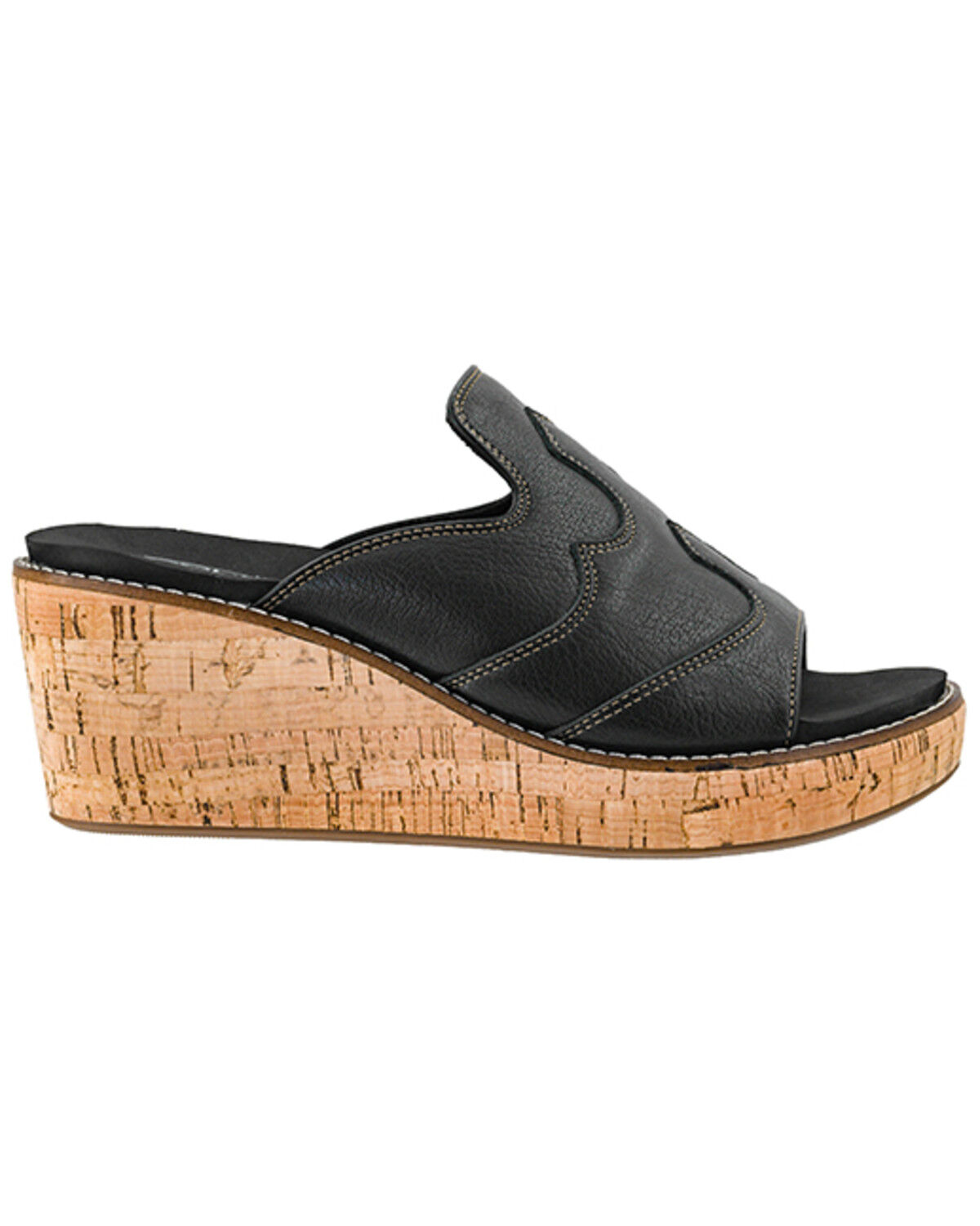 Image #2 - Corkys Women's Neon Moon Sandals, Black, hi-res
