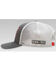 Image #3 - RopeSmart Men's All-American Rubber Steer Flag Mesh-Back Ball Cap , Grey, hi-res