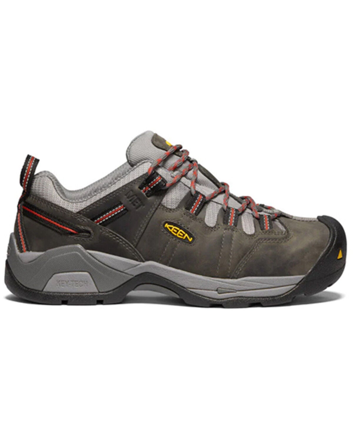 Image #2 - Keen Men's Detroit Hiking Boots - Soft Toe, Grey, hi-res