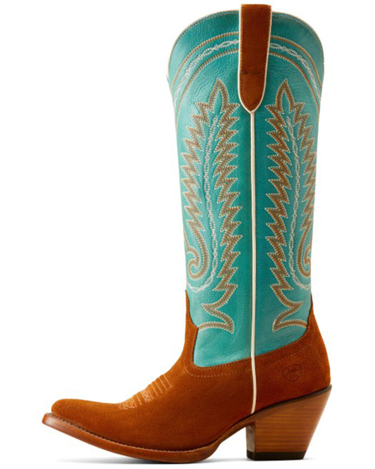 Image #2 - Ariat Women's Ambrose Tall Western Boots - Round Toe, Brown, hi-res