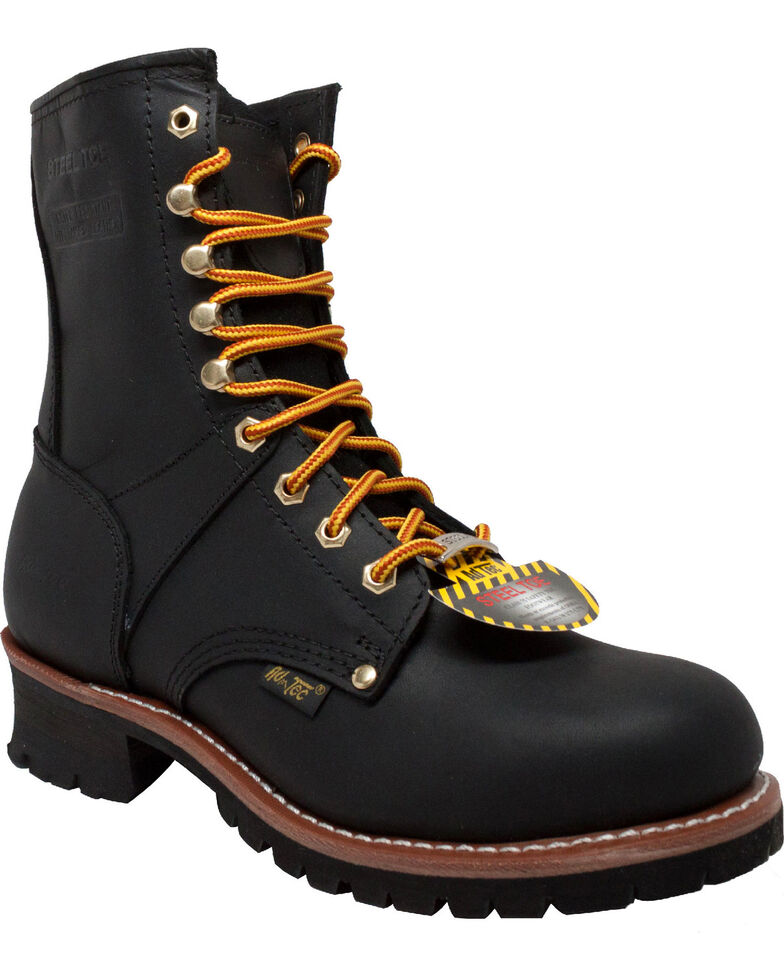 work boots men black