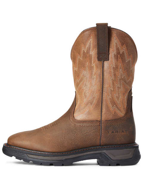 Image #2 - Ariat Men's Big Rig Western Boots - Square Toe, Brown, hi-res