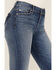 Image #4 - 7 For All Mankind Women's Medium Wash Mid Rise Dojo Wide Jeans, Medium Wash, hi-res