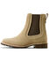Image #2 - Ariat Women's Wexford Whip Stitch Suede Chelsea Boots - Round Toe, Camel, hi-res