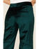 Image #3 - Free People Women's Walk With You Velvet Flare Trousers, Turquoise, hi-res