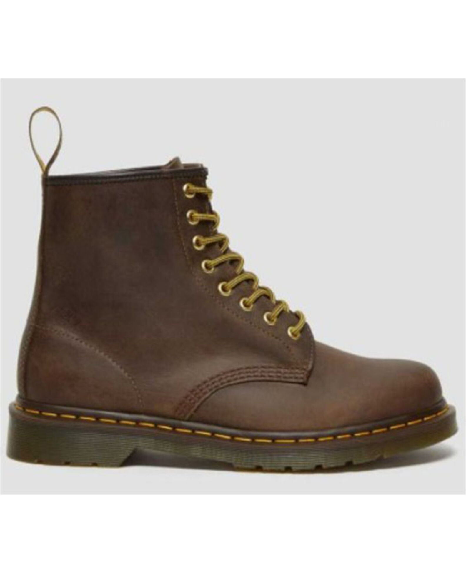 Dr. Martens 1460 Crazy Horse Lace Up Boots Round Toe Boot Barn