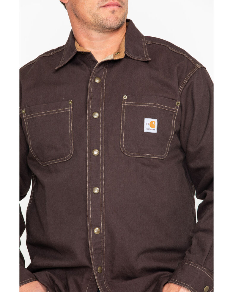 Carhartt Flame Resistant Canvas Shirt Jacket | Boot Barn