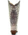 Image #7 - Corral Women's Crater with Bone Embroidery Western Boots - Snip Toe, Brown, hi-res