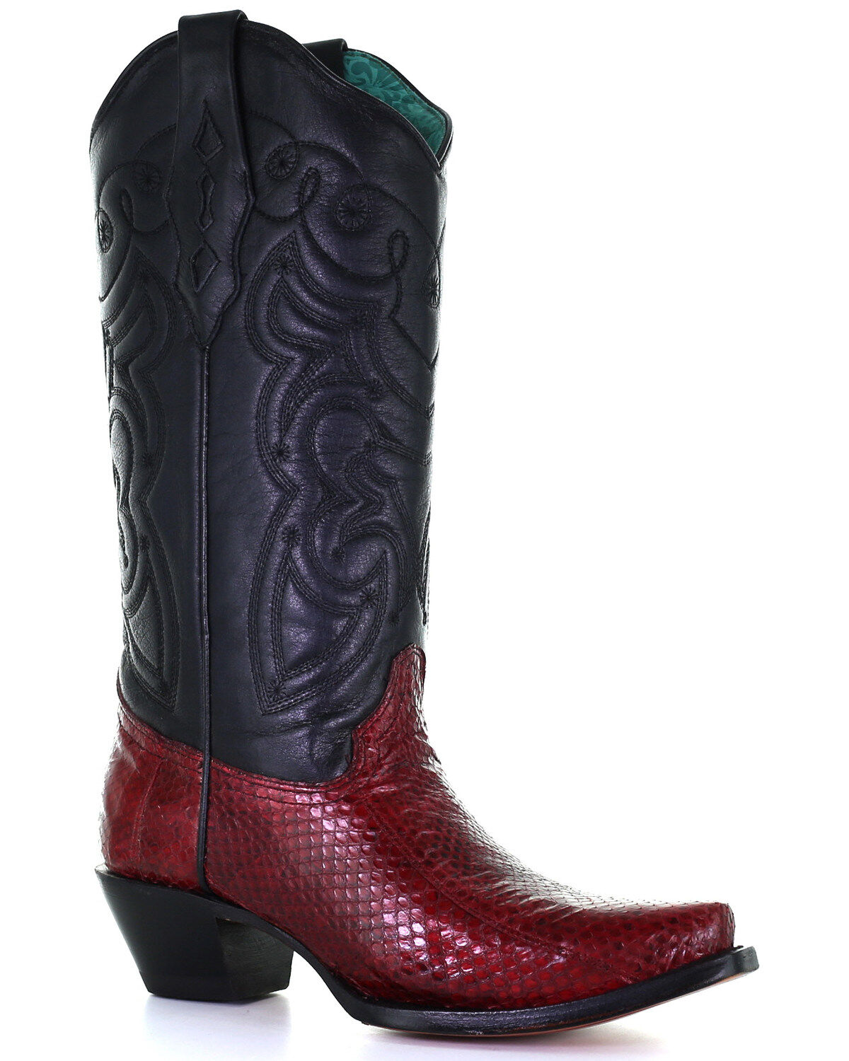 women's exotic western boots