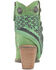 Image #5 - Dingo Women's Suede Bandida Western Booties - Round Toe, Moss Green, hi-res