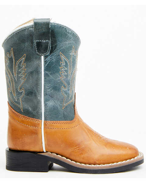 Image #2 - Cody James Toddler Boys' Western Boots - Square Toe , Brown, hi-res
