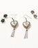 Image #4 - Shyanne Women's Rodeo Sunset Heart Earring Set - 5 Piece, Silver, hi-res