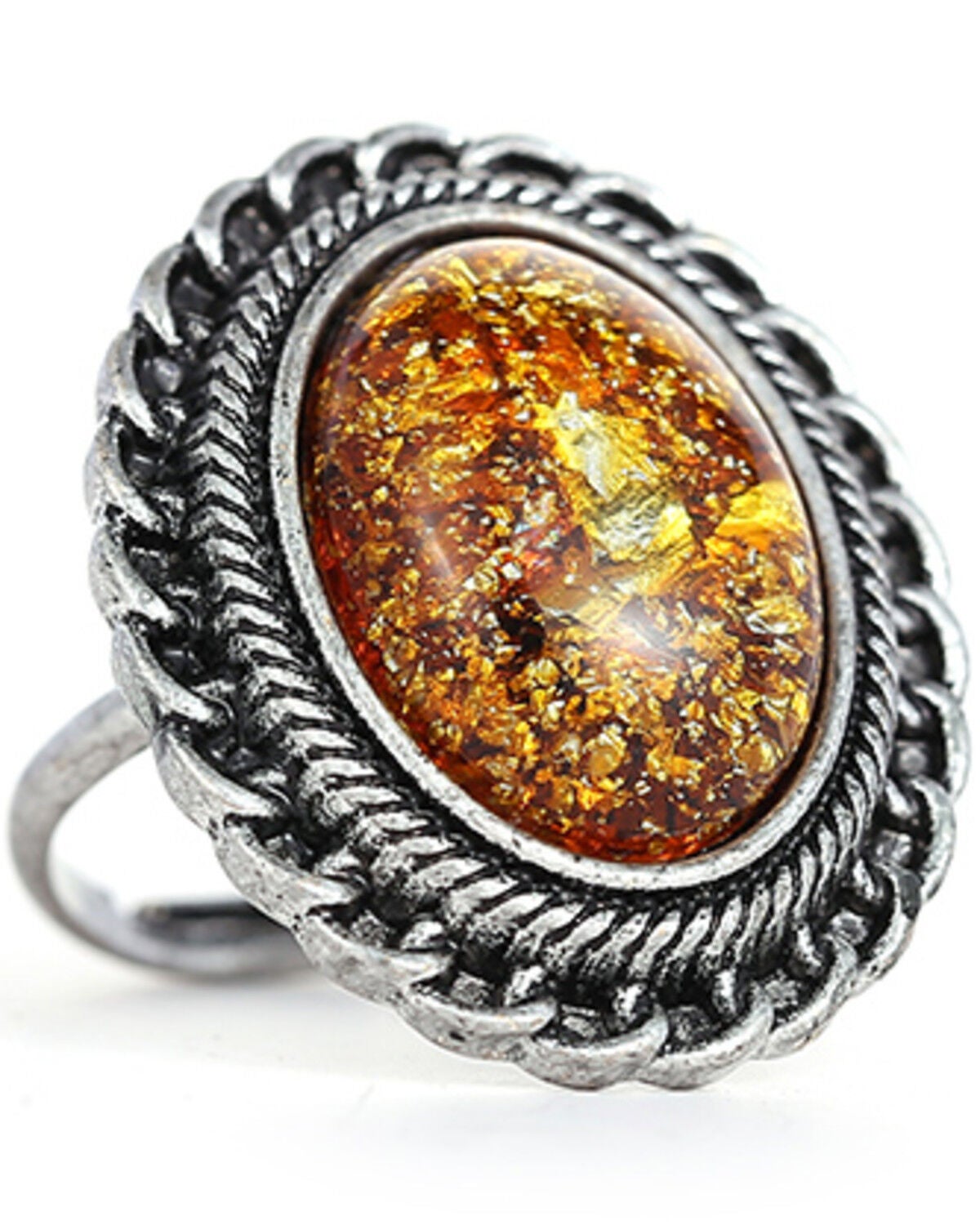 Cowgirl Confetti Women's Star Seekers Ring, Silver, hi-res