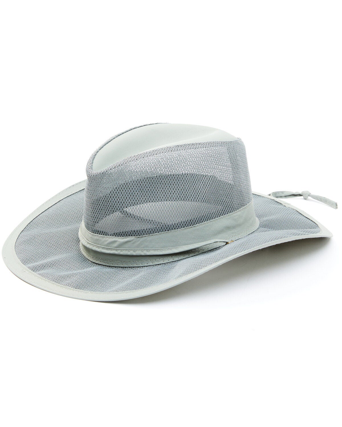 Hawx Men's Mesh Vented Work Sun Hat, Grey, hi-res