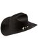 Image #1 - Larry Mahan Superior 500X Felt Cowboy Hat, Black, hi-res