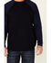 Cody James Men's FR Blocked Baseball Long Sleeve Work Shirt, Navy, hi-res
