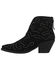 Dingo Women's Denim N Diamonds Studded Western Fashion Booties - Round Toe , Black, hi-res