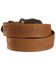 Tony Lama Women's Tooled Leather Layla Belt, Brown, hi-res